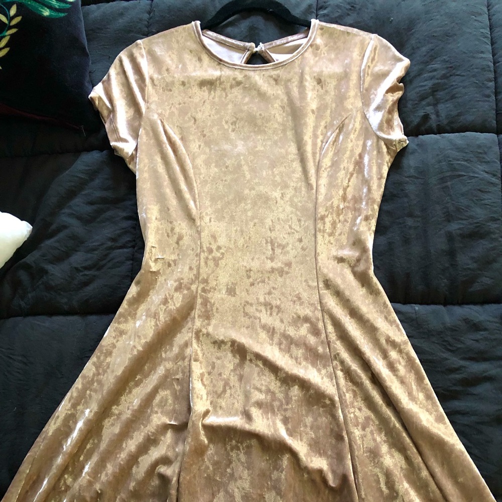 Velvet Mini Dress - Medium